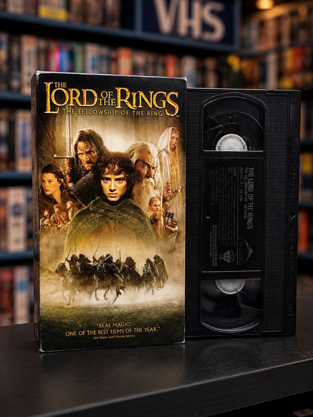 The Lord of the Rings: The Fellowship of the Ring VHS 2002 Like New Tape